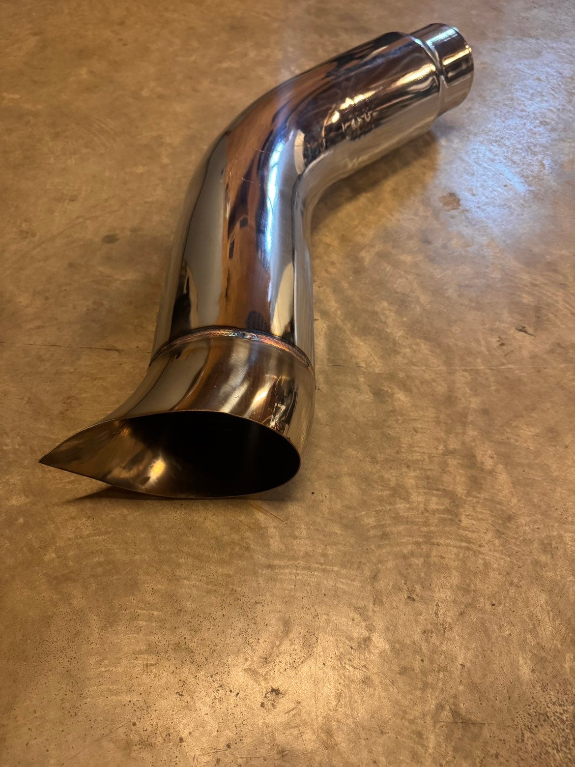 Tear Drop Elbow Exhaust Tips