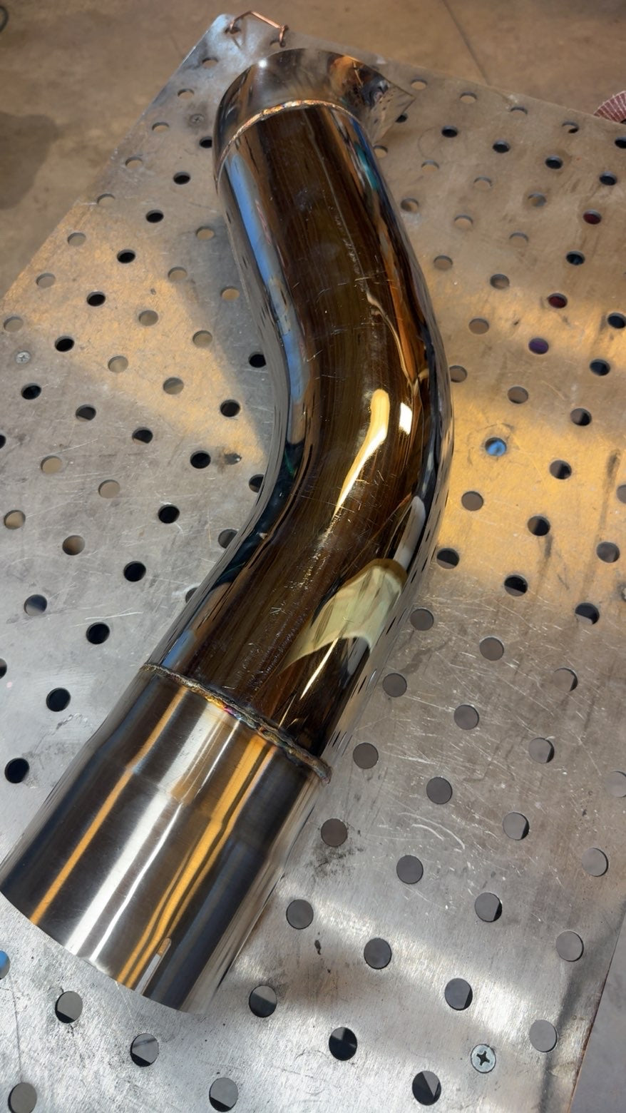 Tear Drop Elbow Exhaust Tips
