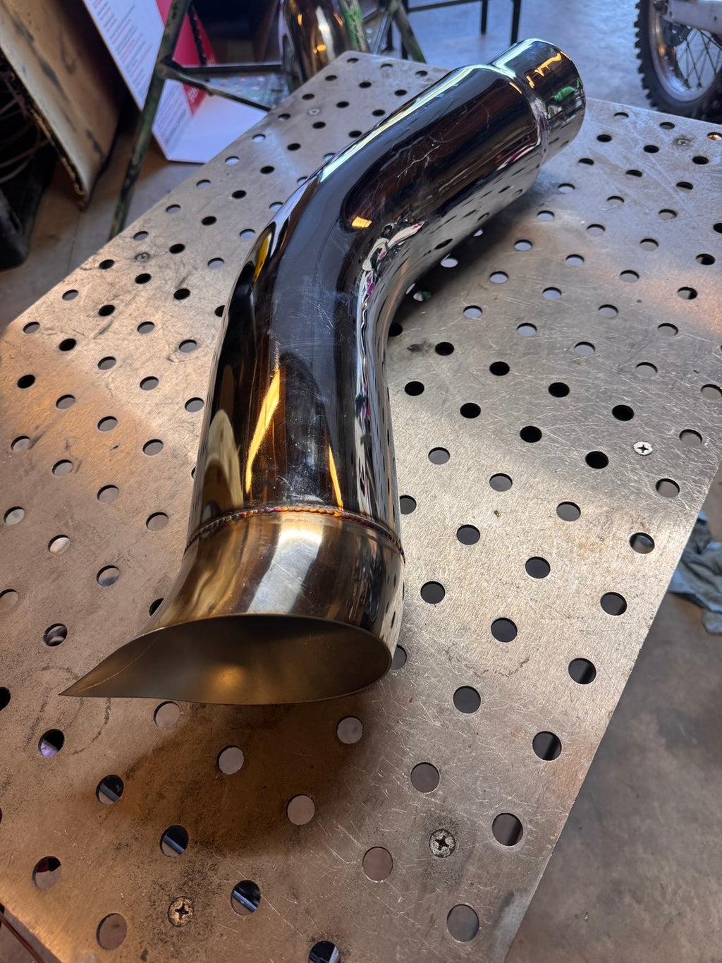 Tear Drop Elbow Exhaust Tips